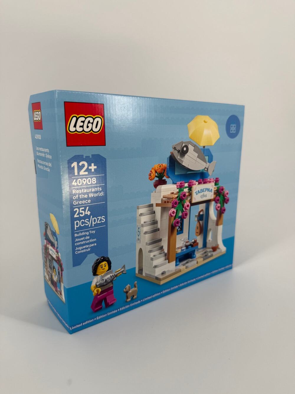 LEGO 40908 Restaurants of the World Greece Limited Edition GWP New Sealed